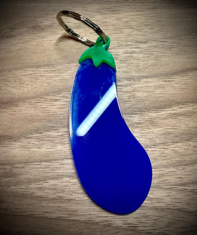 Acrylic Emoji Keyring, Colourful Bag Charm and Novelty Gift — photograph 5